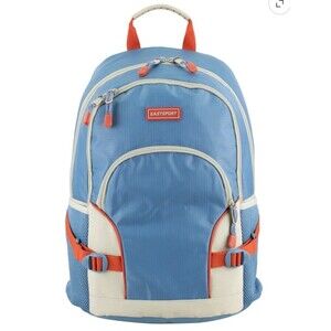 Eastsport Unisex 18.5" Dynamic Athleisure Backpack, Blue Shadow Ripstop